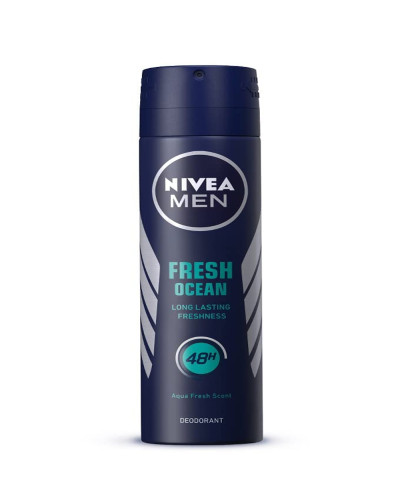 Nivea Men Fresh Ocean Deodorant, 150ml