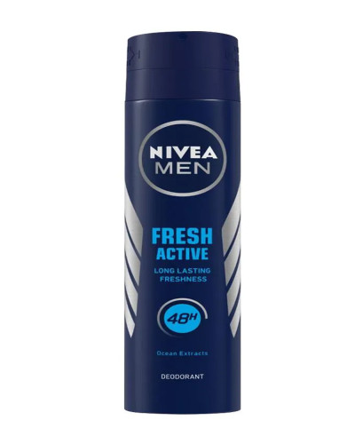 Nivea Men Fresh Active Original Deodorant, 150ml