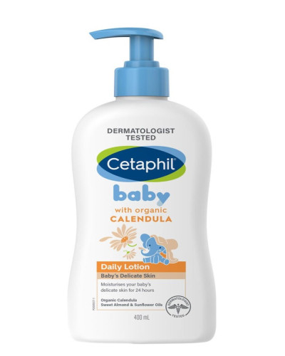Cetaphil Baby Daily Lotion With Organic Calendula, 400ml