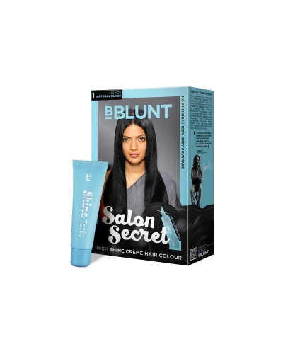 Bblunt Salon Secret High Shine Creme Hair Colour, 50gm+50ml+8ml