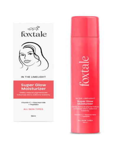 Foxtale Superglow Moisturizer With Vitamin C & Niacinamide, 50ml