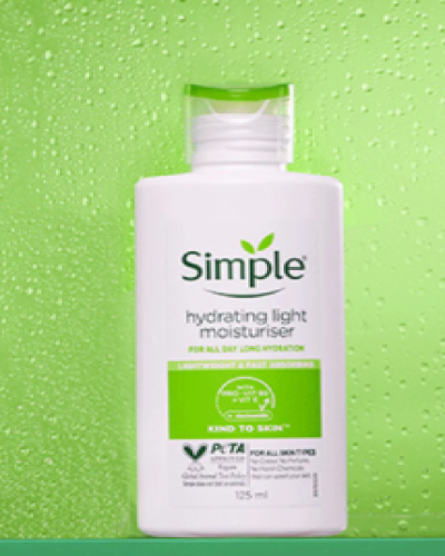 Simple hydrating light moisturiser