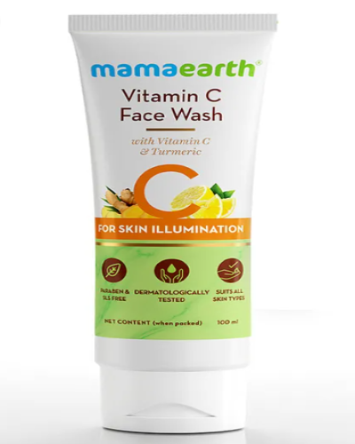 Mamaearth Vitamin C Face Wash with Vitamin C & Turmeric