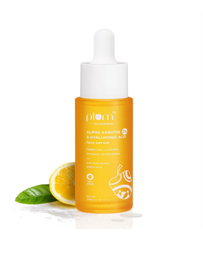 Plum 2% Alpha Arbutin & Hyaluronic Acid Face Serum 30ml
