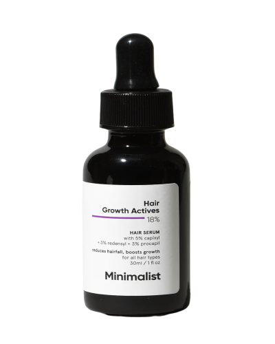 Minimalist Hair Growth Actives 18% Hair Serum, 30ml