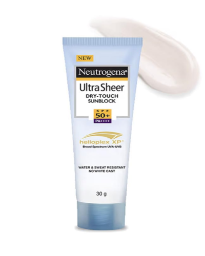 Neutrogena Ultra Sheer Dry Touch Sunscreen SPF 50+ PA++++