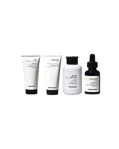 Minimalist Daily Skincare Routine For Oily & Acne Prone Skin Combo ( 100ml + 30ml + 50gm + 50gm )