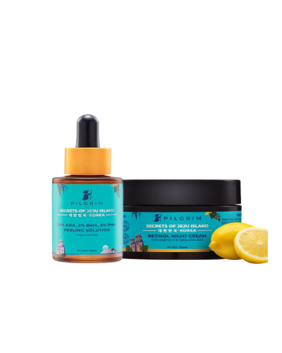 Pilgrim Skin Care Combo, 30ml + 50gm