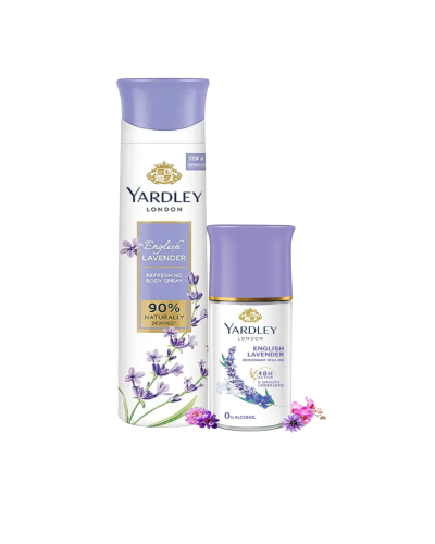 Yardley London English Lavender combo, 150ml + 50ml