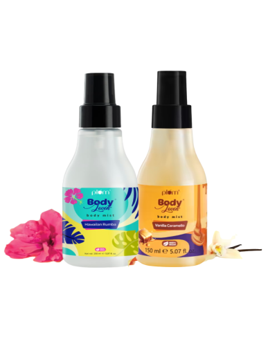 Plum BodyLovin' Body Mist Combo, 150ml + 150ml