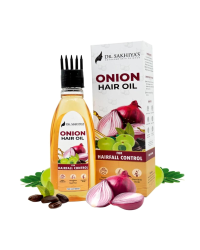 DR. SAKHIYA'S Onion Hair Oil For Hair Fall Control, 100ml